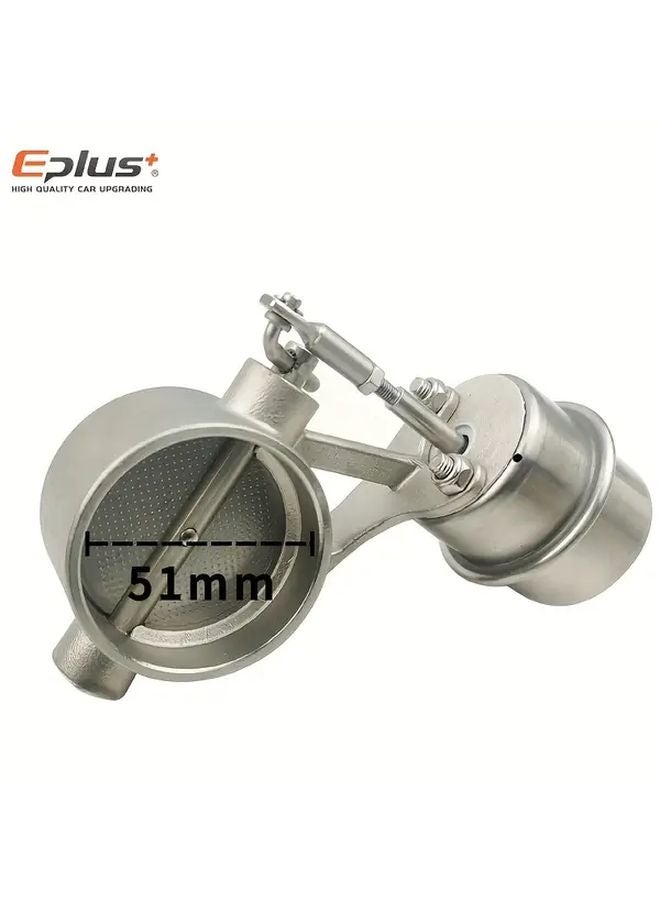 Stainless Steel Pneumatic Exhaust Valve 2 76in Adjustable Sound For Automotive Upgrade - Image 5